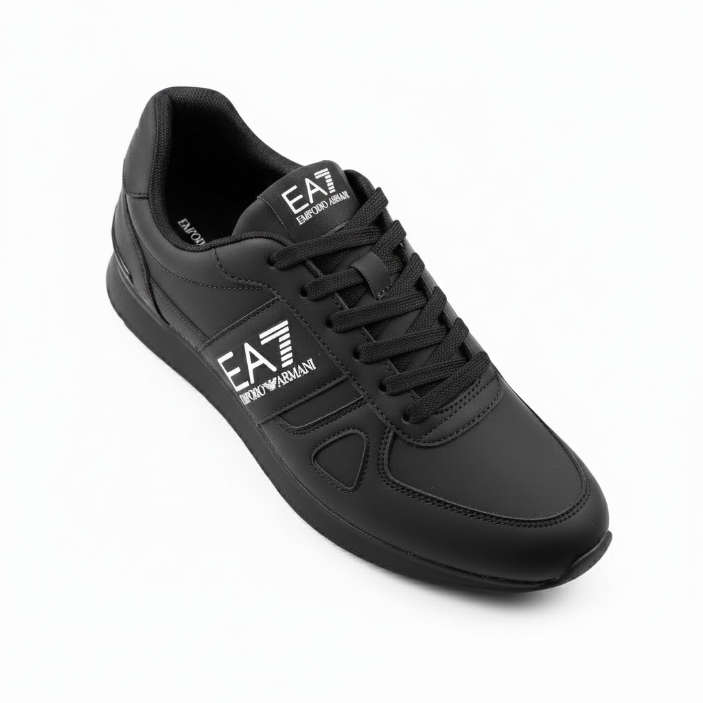 Canvas Armani sneakers