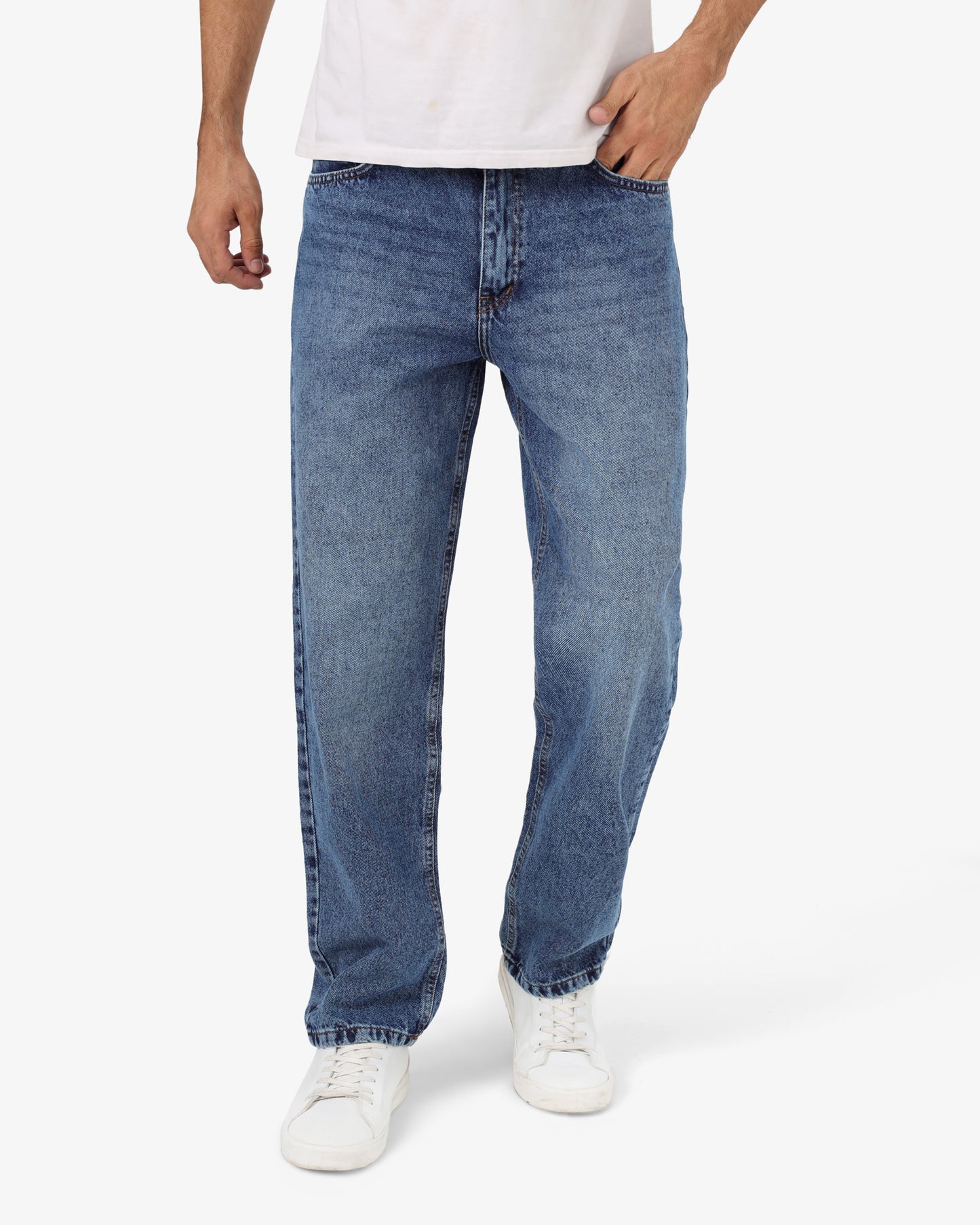 Men's Wide Leg Jeans