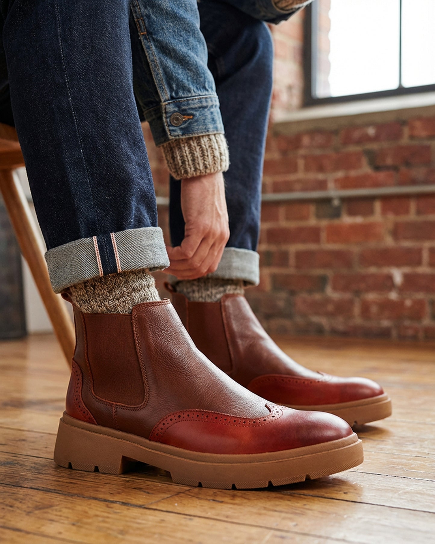 Chelsea boots Leather From Rival (C 2 )