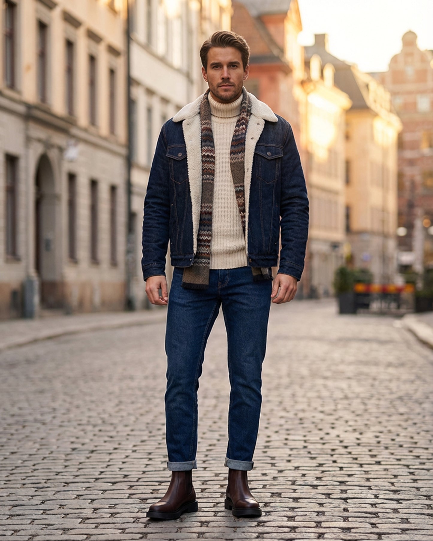 Rival Black Leather Chelsea Boot